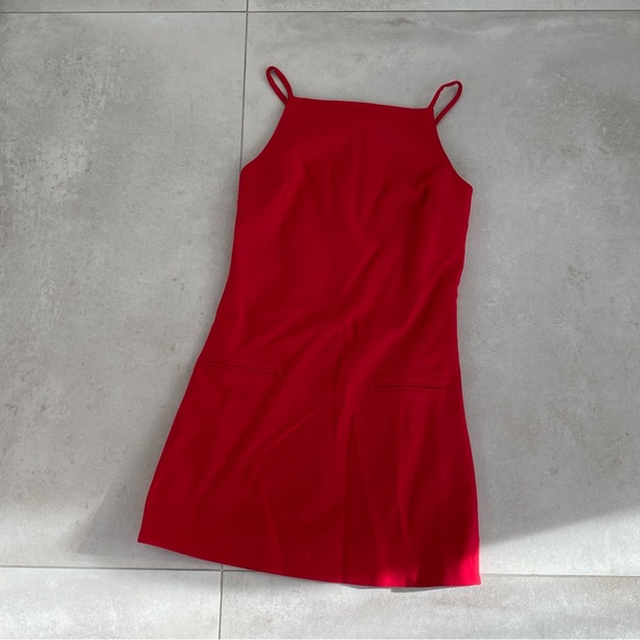 STAUD RHYTHM CREPE MINI DRESS - Picture 7 of 7
